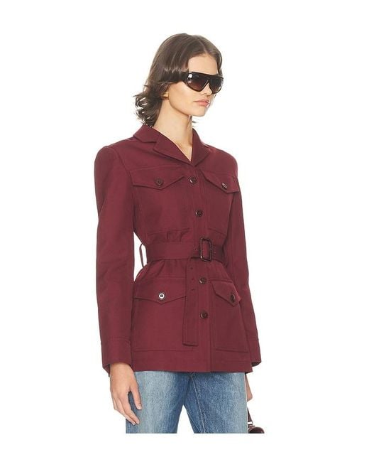 Helsa Purple The Leisure Suit Jacket