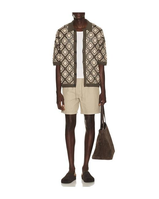 AllSaints Natural Folgate Shorts for men