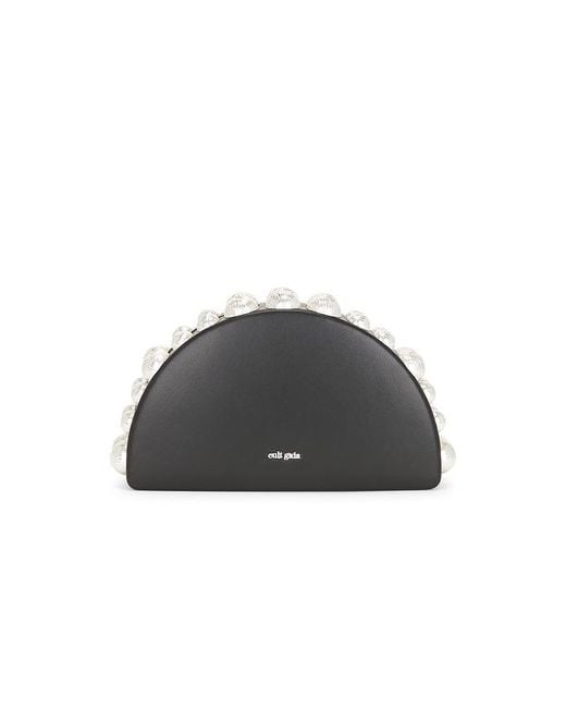 Cult Gaia Black Gili Clutch