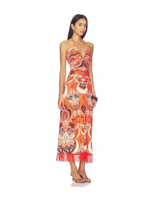 Cara Cara Red Shelter Island Dress