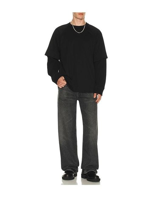 Agolde Black Afton Jean for men
