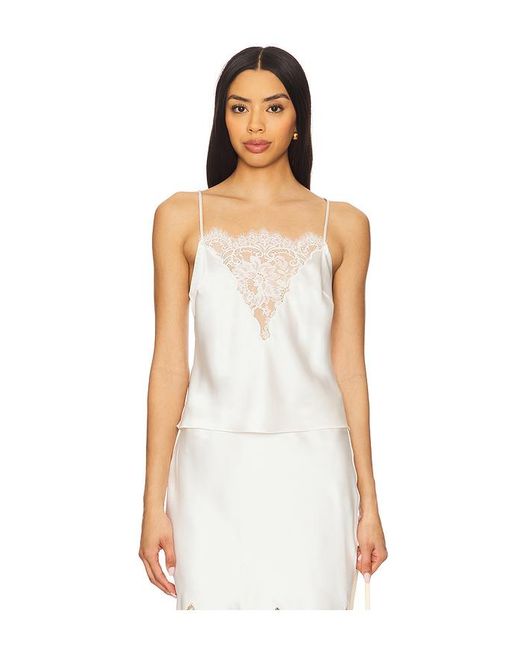 LoveShackFancy White Constantina Top
