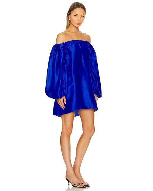 Azeeza Blue Camille Mini Dress