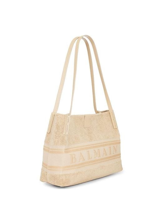 Balmain Natural Tasche Small Release Shopper