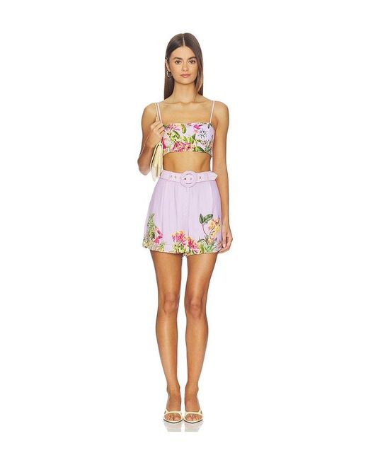Hemant & Nandita White Bandeau Top