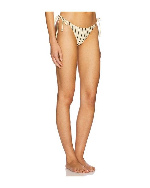 superdown White Minca Bikini Bottom