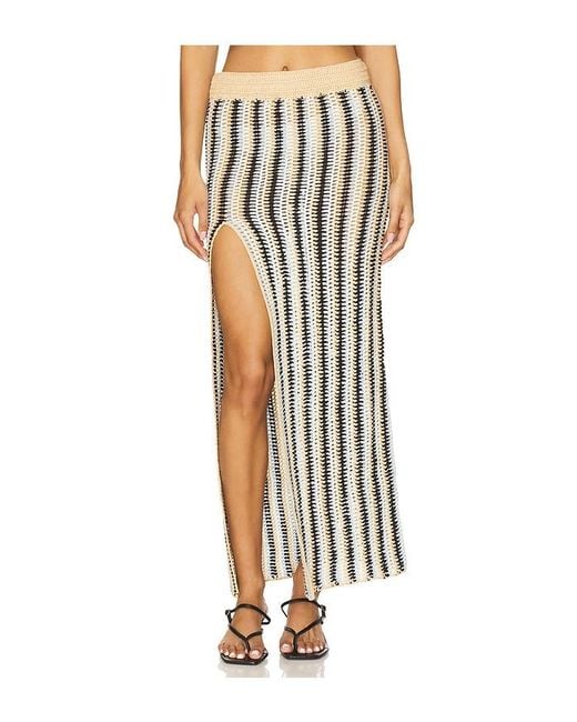 OSIS STUDIO White Kristine Skirt