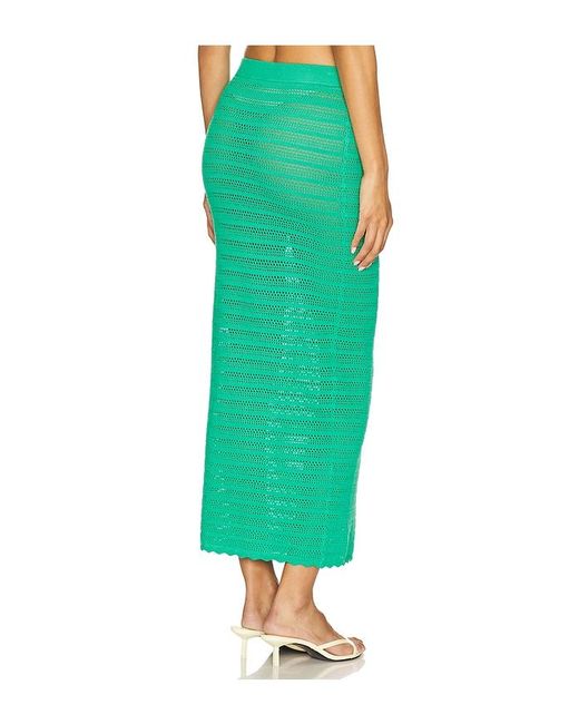 AFRM Green Dorota Skirt