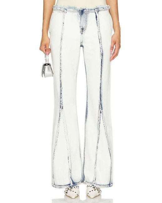 h:ours White Calista Pant