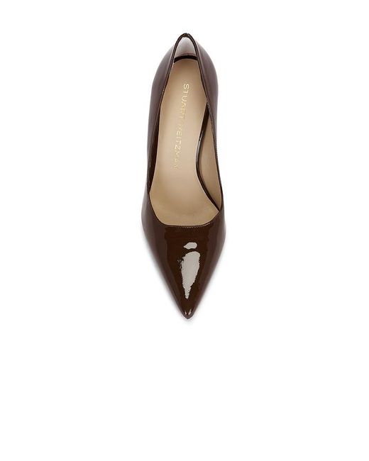 Stuart Weitzman Brown Stuart Power 100 Pump