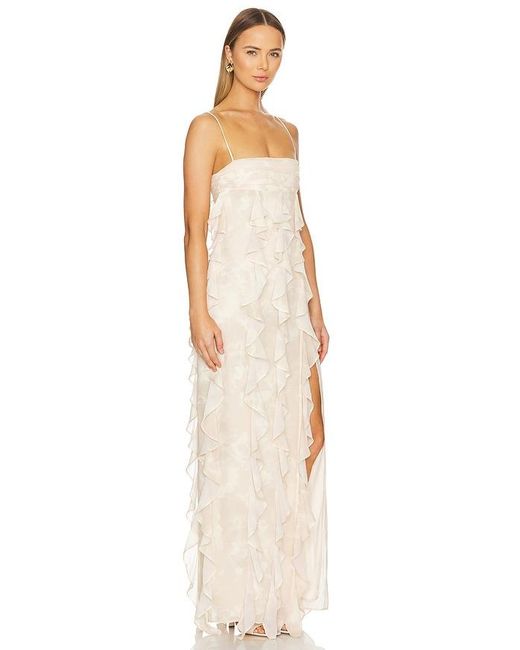 Lovers + Friends Natural Noa Gown