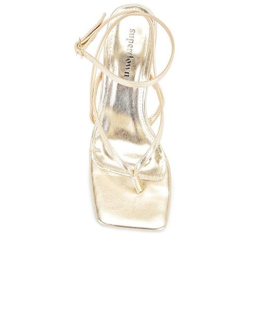 superdown White Frankie Sandal