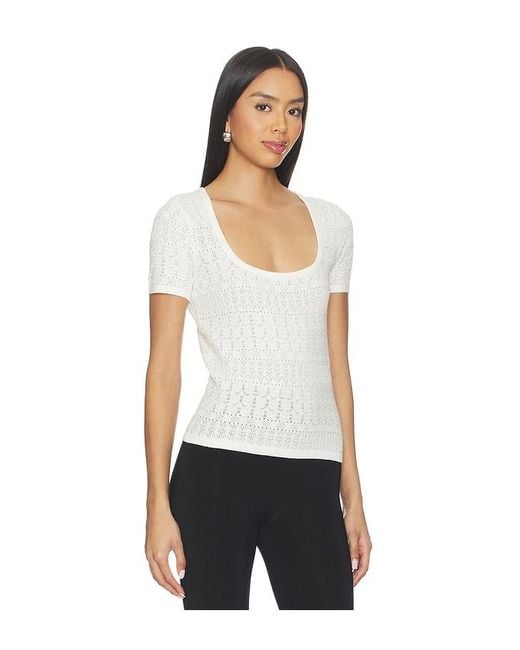 PAIGE White Etoile Top