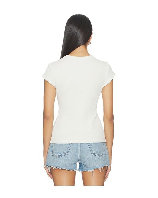 Agolde Blue Edison Tee Shirt