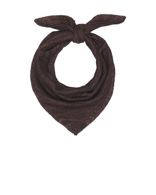Loeffler Randall Black Monty Bandana