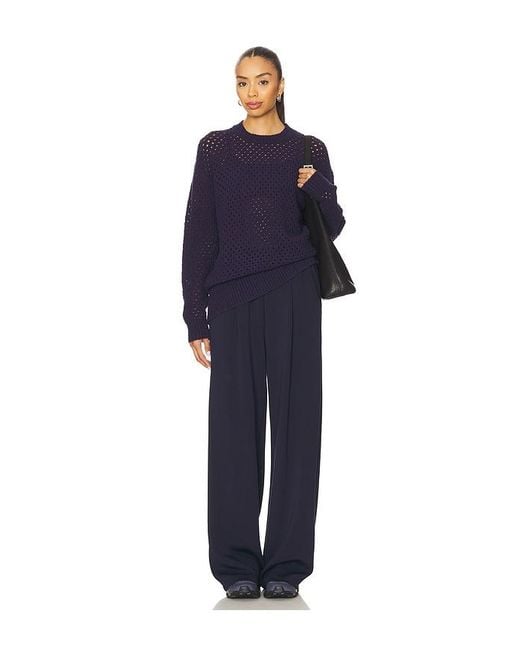 Varley Blue The Extra Wide Leg 29.5 Pant