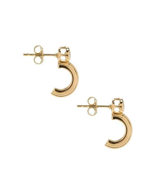 STONE AND STRAND イヤリング Metallic