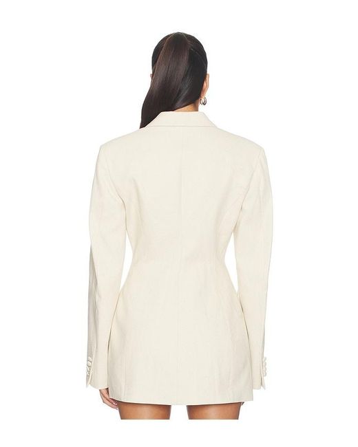 AFRM White Blazer Jemima