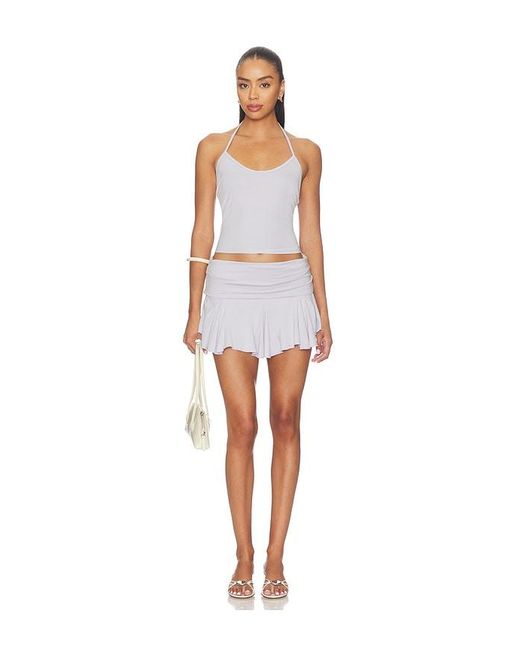 Bella Venice White The Mollie Halter Top