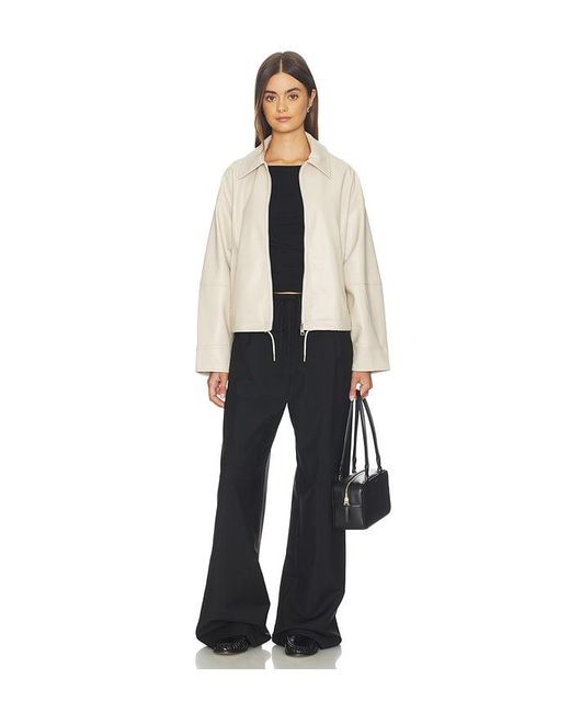 Apparis Natural Ada Sans Leather Jacket