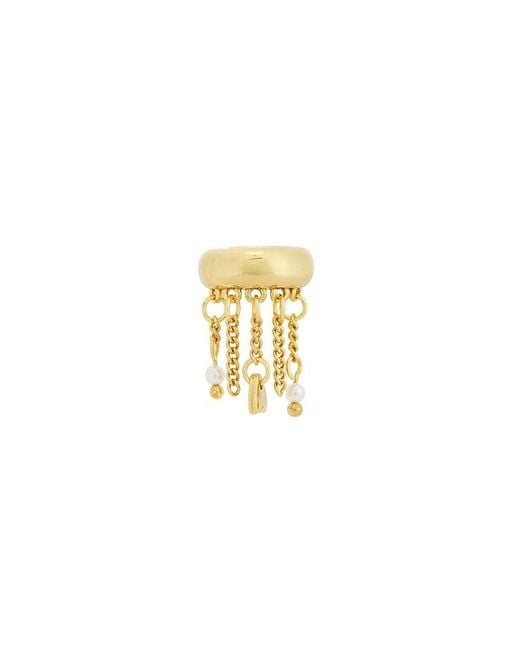 petit moments White Dune Ear Cuff