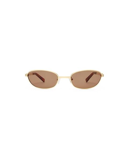 Luv Lou Metallic The Brooklyn Sunglasses