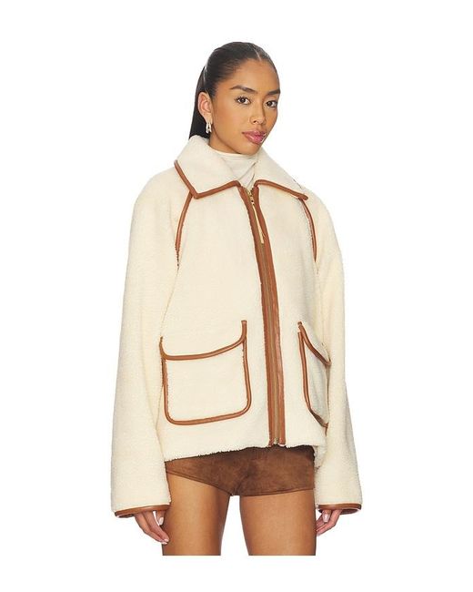 Lovers + Friends Natural Hailey Jacket