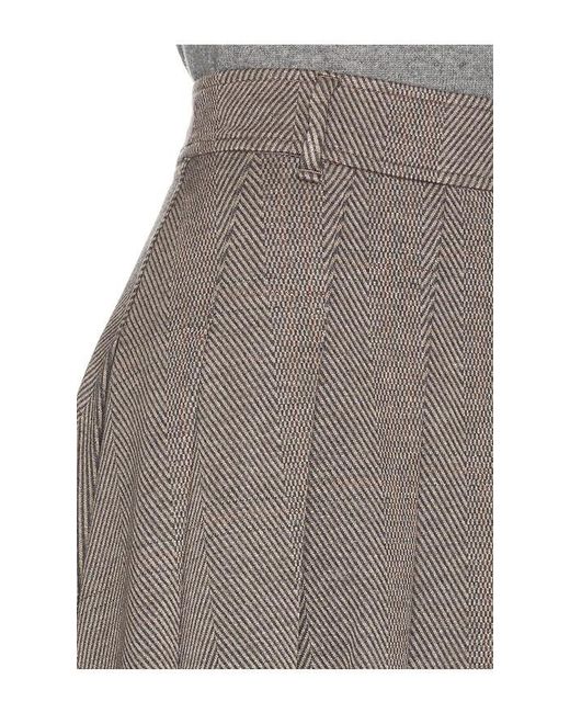 Rag & Bone Gray Minirock Irina