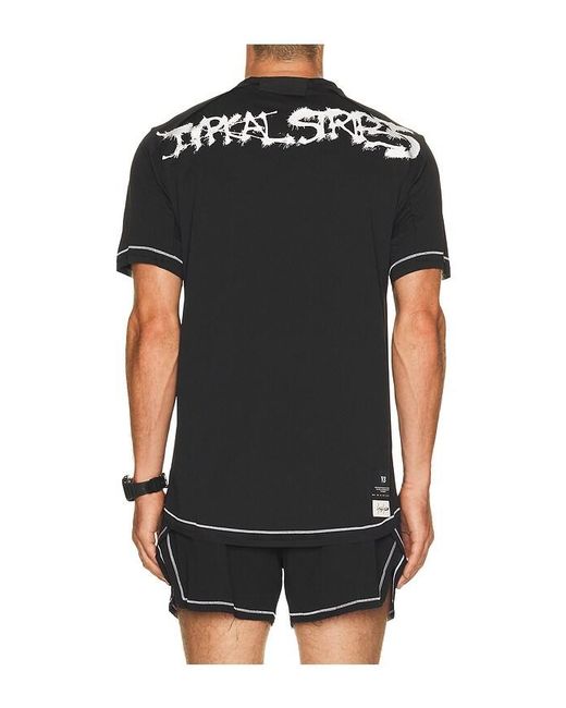 Y-3 Black Gfx Run Tee for men
