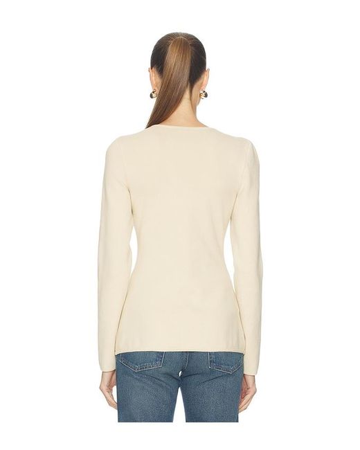 L'academie Natural Bronte Button Cardigan