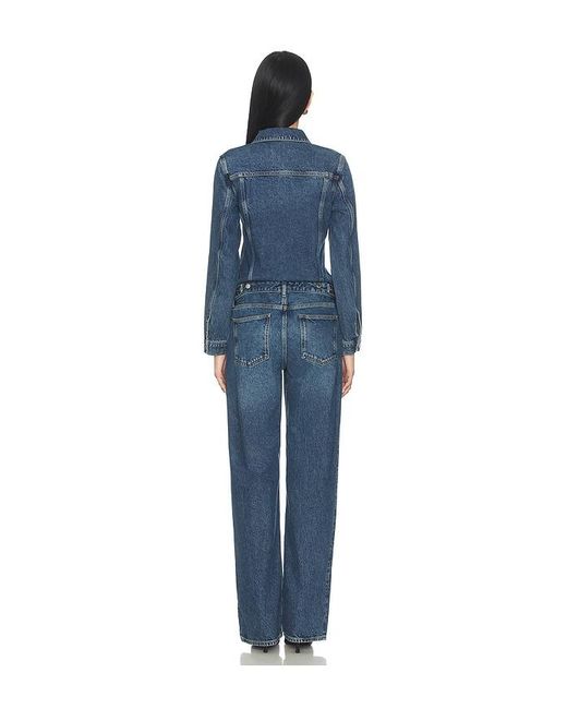 Agolde Blue Esther Jumpsuit