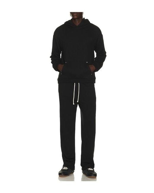 KROST Black Five Pocket Sweatpant for men