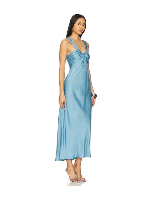 A.L.C. Blue Kleid Ivy
