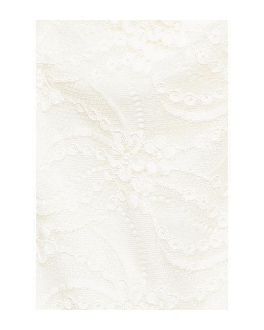 MORE TO COME White Micah Corset Dress