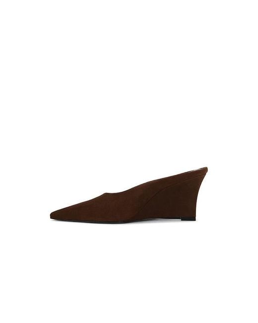 Black Suede Studio Brown Alysha 70 Pump