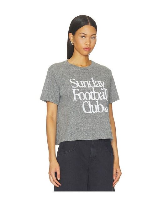 Sunny Somewhere Multicolor Sunday Football Club Tee