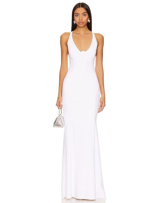MOTHER OF ALL White Emanuel Maxi Dress