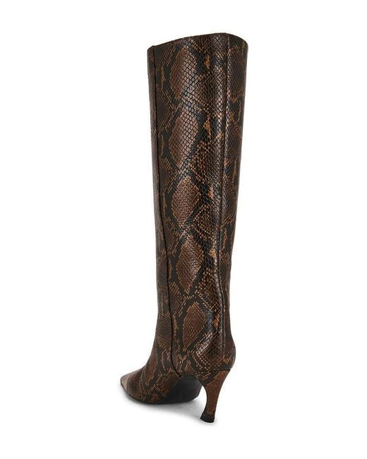 SCHUTZ SHOES Brown Lexi Mid Boot