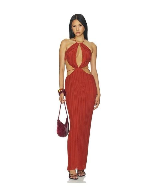 Nbd Red Suhani Gown