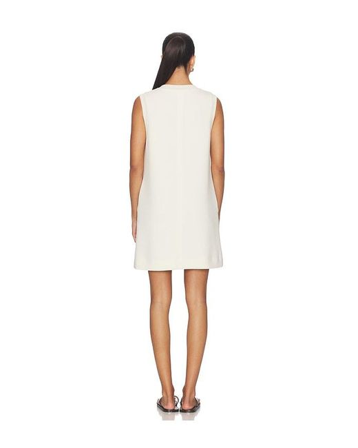 Varley White Elba Tank Mini Dress