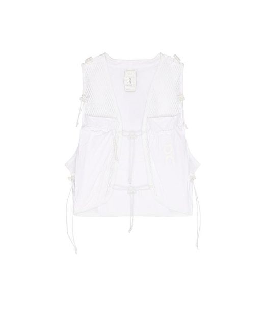 On Shoes White Ultra Vest Pro for men