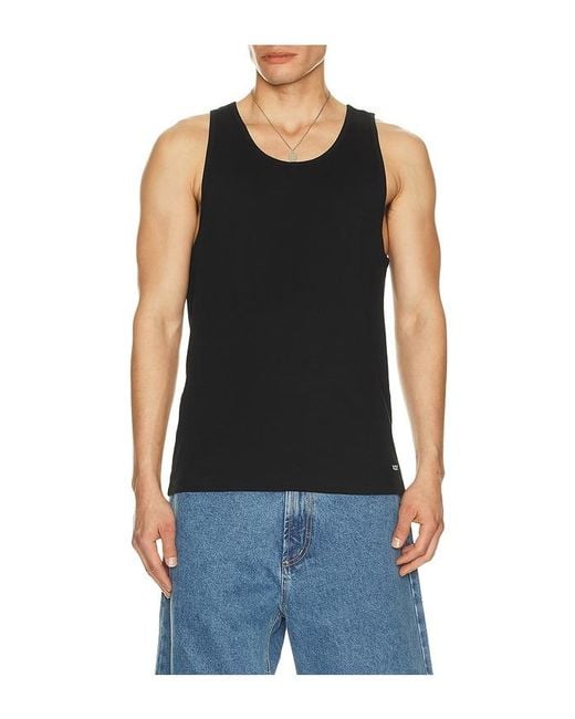 Obey Black 2 Pack Standard Rib Tank for men