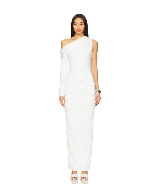 superdown White X Emma Rose Skylar Maxi Dress