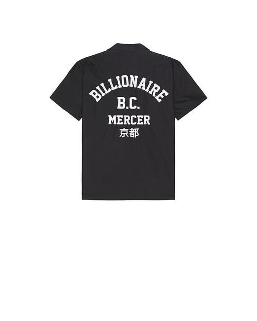 BBCICECREAM Black Celsius Woven Shirt for men