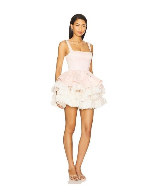 Bronx and Banco White Serena Mini Dress
