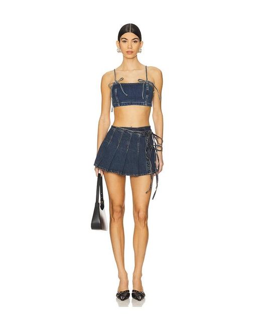 A.Brand Blue Devotion Bralette Top