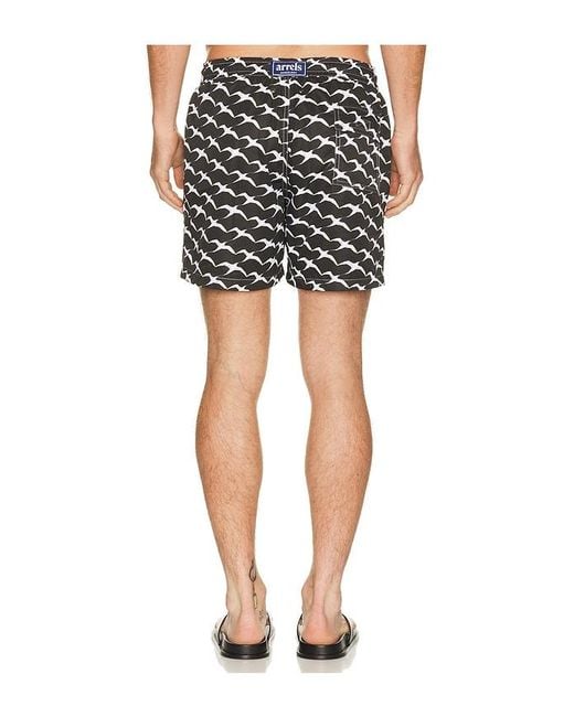 ARRELS Barcelona Black Birds X Clara Arn?S Classic Swim Shorts for men