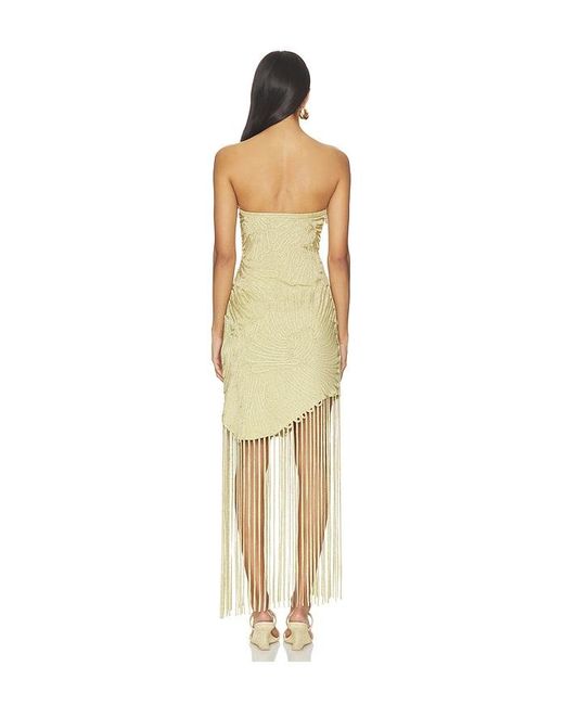 Cult Gaia Metallic Edina Dress