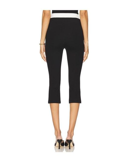 Lovers + Friends Black Audrey Capri Pant
