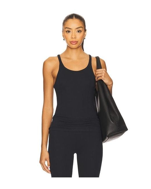Negative Underwear Black Pointelle Tank
